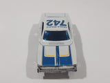 2011 Hot Wheels HW Main Street '69 Dodge Charger Ocala Police 742 Pearl White Die Cast Toy Muscle Car Vehicle