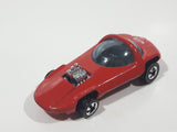 1993 Hot Wheels Silhouette Red Die Cast Toy Car Vehicle