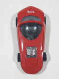 1993 Hot Wheels Silhouette Red Die Cast Toy Car Vehicle