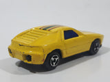 Vintage Gingell (Rhino) Porsche 928 Cobra Snake Yellow Die Cast Toy Car Vehicle