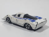 Vintage Uniborn Porsche 917 White Die Cast Toy Car Vehicle Made in Hong Kong