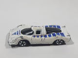 Vintage Uniborn Porsche 917 White Die Cast Toy Car Vehicle Made in Hong Kong
