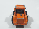 Vintage Majorette No. 211 & 263 Tracto Bull Dozer Front End Loader Orange 1/87 Scale Die Cast Toy Construction Equipment Vehicle