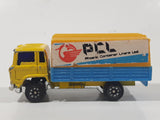 Vintage Faie Ford PCL Phoenix Container Semi Truck Yellow and Blue Die Cast Toy Car Vehicle Made in Hong Kong