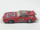 Vintage 1980 Kenner Fast 111's Camaro Z28 Red Die Cast Toy Car Vehicle Made in Hong Kong