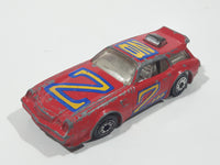 Vintage 1980 Kenner Fast 111's Camaro Z28 Red Die Cast Toy Car Vehicle Made in Hong Kong