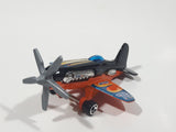 2010 Hot Wheels HW Racing Mad Propz Black Die Cast Toy Airplane