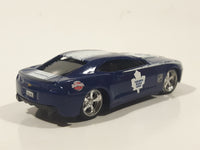 2010 Maisto Top Dog Toronto Maple Leafs NHL Ice Hockey Team 2006 Chevrolet Camaro Concept Blue Die Cast Toy Car Vehicle 1:64 Scale with Rubber Tires