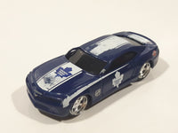 2010 Maisto Top Dog Toronto Maple Leafs NHL Ice Hockey Team 2006 Chevrolet Camaro Concept Blue Die Cast Toy Car Vehicle 1:64 Scale with Rubber Tires