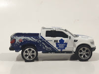 2010 Maisto Top Dog NHL Ice Hockey Toronto Maple Leafs Ford F-150 Raptor Truck Dark Blue and White Die Cast Toy Car Vehicle