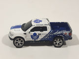 2010 Maisto Top Dog NHL Ice Hockey Toronto Maple Leafs Ford F-150 Raptor Truck Dark Blue and White Die Cast Toy Car Vehicle