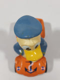 Vintage 1979 Walt Disney Productions Lesney Matchbox Orange Donald Duck Cartoon Character Series No. 2 Blue Die Cast Toy Sailor Themed Car Vehicle