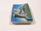 Gibraltar Jumping Dolphin Themed 2 1/8" x 3 1/8" 3D Resin Fridge Magnet