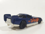 1996 Hot Wheels Flames Series Funny Car 1/5 Blue Die Cast Toy Race Car Vehicle McDonald's Happy Meal