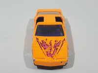 1992 Hot Wheels Pontiac Firebird T-Top Orange Plastic Body Die Cast Toy Car Vehicle