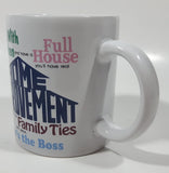 Dicksons, Inc. If you're Married With Children and have a Full House you'll have a real Home Improvement if you strengthen your Family Ties with Jesus, Who's The Boss 1990s Television Shows 3 3/4" Tall Ceramic Coffee Mug Cup