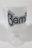 Vintage Bambinos White Milk Glass 5 1/2" Tall Pedestal Cup