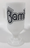 Vintage Bambinos White Milk Glass 5 1/2" Tall Pedestal Cup