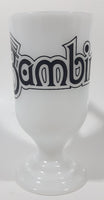 Vintage Bambinos White Milk Glass 5 1/2" Tall Pedestal Cup