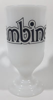 Vintage Bambinos White Milk Glass 5 1/2" Tall Pedestal Cup