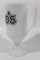 Vintage Bambinos White Milk Glass 5 1/2" Tall Pedestal Cup