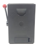 RecZone One Armed Bandit "Jackpots on Gold & Guns Combos" 6" Tall Plastic Mechanical Slot Machine Coin Bank