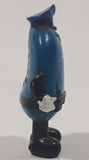 Disney Pixar Inside Out Dave Police Officer Blue Miniature 1 3/8" Tall Toy Figure
