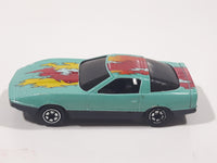 Yatming Chevrolet Corvette C4 Light Blue No. 809 Die Cast Toy Car Vehicle