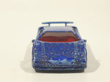 1992 Hot Wheels Lamborghini Diablo Blue with Red Glitter Die Cast Toy Exotic Sports Car Vehicle