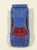 1992 Hot Wheels Lamborghini Diablo Blue with Red Glitter Die Cast Toy Exotic Sports Car Vehicle