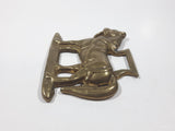 Antique Horse Shaped Horse Brass 2 3/4" x 3 1/2"