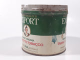 Vintage Macdonald's Export Finest Virginia Cigarette Tobacco 8 oz Metal Tin Can No Lid