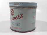 Vintage Player's Navy Cut Cigarette Tobacco Light Blue "For Those Who Prefer To Roll Their Own Cigarettes" Metal Tin Can