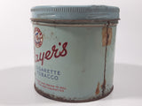Vintage Player's Navy Cut Cigarette Tobacco Light Blue "For Those Who Prefer To Roll Their Own Cigarettes" Metal Tin Can