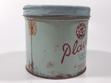 Vintage Player's Navy Cut Cigarette Tobacco Light Blue "For Those Who Prefer To Roll Their Own Cigarettes" Metal Tin Can