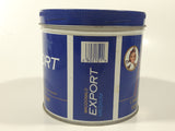 Vintage Macdonald Export Medium Cigarette Tobacco Dark Blue Tin Metal Can