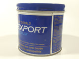 Vintage Macdonald Export Medium Cigarette Tobacco Dark Blue Tin Metal Can