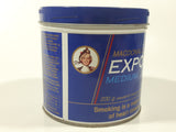 Vintage Macdonald Export Medium Cigarette Tobacco Dark Blue Tin Metal Can