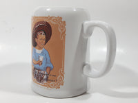 Vintage Hires Root Beer "Could I have another glass of that Hires' Rootbeer?" 4 5/8" Tall Ceramic Mug Cup