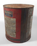 Vintage Eveready Prestone Brand Anti-Freeze Coolant Red Blue 1 Imperial Gallon Can - EMPTY