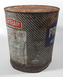 Vintage Eveready Prestone Brand Anti-Freeze Coolant Red Blue 1 Imperial Gallon Can - EMPTY