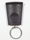 Rimroller Brown Plastic Coffee Cup Rim Roller Tool Key Chain Ring