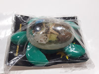 Philippines Clear Resin Sea Shell Filled Turtle 3 1/2" Long Handcrafted Fridge Magnet New In Package