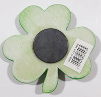 Ireland Shamrock Shaped 3" x 3 1/8" 3D Resin Fridge Magnet