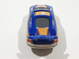 1999 Hot Wheels Future NASCAR Blue Die Cast Toy Car Vehicle McDonald's Happy Meal