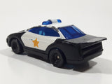 1997 Hot Wheels McDonald's Police Car Black White Die Cast Toy Car Vehicle