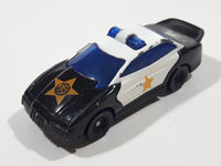 1997 Hot Wheels McDonald's Police Car Black White Die Cast Toy Car Vehicle