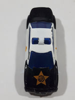 1997 Hot Wheels McDonald's Police Car Black White Die Cast Toy Car Vehicle