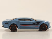 2015 Hot Wheels HW Workshop: Night Burnerz Ryura LX Pearl Sky Blue Die Cast Toy Car Vehicle