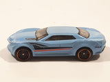 2015 Hot Wheels HW Workshop: Night Burnerz Ryura LX Pearl Sky Blue Die Cast Toy Car Vehicle